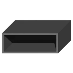 Qubik Korpus nadstawny 60x21,5 grafitowy