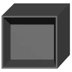 Korpusy|Qubik Korpus nadstawny 40x38,5 grafitowy