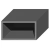 Qubik Korpus nadstawny 40x21,5 grafit