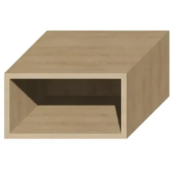 Korpusy|Qubik Korpus nadstawny 40x21,5 dąb craft złoty