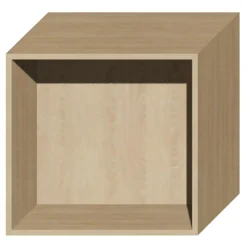 Qubik Korpus nadstawny 40x38,5 dębowy