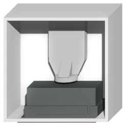 Qubik Korpus 60x60 biały z okapem ERA C IX/A/52