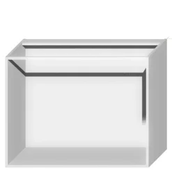 Korpusy|Qubik Korpus stojący narożny 100x77 biały