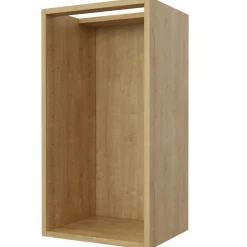 Qubik Korpus stojący płytki 40x77 dębowy