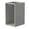 Qubik Korpus stojący 45x77 grafitowy
