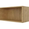 Qubik Korpus wiszący klapa 80x38,5 dębowy