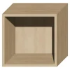 Qubik Korpus wiszący klapowy 40x38,5 dębowy
