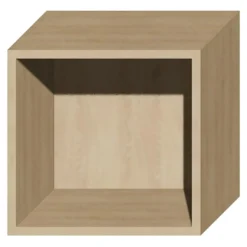 Qubik Korpus wiszący klapowy 40x38,5 dębowy