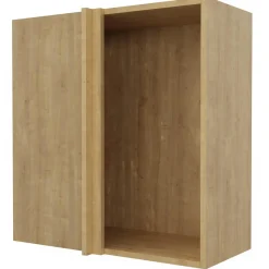 Qubik Korpus wiszący narożny 75x77 dębowy