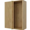 Korpusy|Qubik Korpus wiszący narożny 75x98,5 dębowy