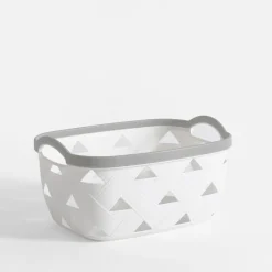 Pudełka I Pojemniki Do Przechowywania|Koszyki Dekoracyjne|inny Kosz do przechowywania biały 26x19,4x13,8 cm