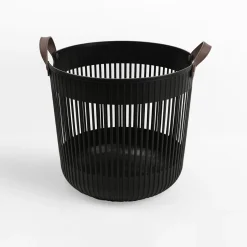 Pudełka I Pojemniki Do Przechowywania|Koszyki Dekoracyjne|inny Kosz do przechowywania czarny 41x41x38 cm