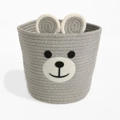 Przechowywanie|Pudełka I Pojemniki Do Przechowywania|inny Kosz do przechowywania jasnoszary MIŚ 22x22x23 cm