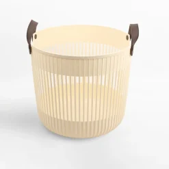 Pudełka I Pojemniki Do Przechowywania|Koszyki Dekoracyjne|inny Kosz do przechowywania jasny beż 35x32 cm