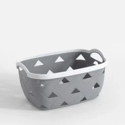 Pudełka I Pojemniki Do Przechowywania|Koszyki Dekoracyjne|inny Kosz do przechowywania szary 26x19,4x13,8 cm
