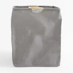 Kosze Na Pranie|Kosze Na Pranie|inny Kosz do przechowywania szary 35,4x30,5x45,5 cm