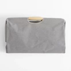 Kosze Na Pranie|Kosze Na Pranie|inny Kosz do przechowywania szary 35,4x30,5x45,5 cm