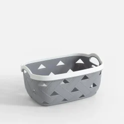 Pudełka I Pojemniki Do Przechowywania|Koszyki Dekoracyjne|inny Kosz do przechowywania szary 22x15,7x10,8 cm