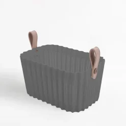 inny Kosz do przechowywania szary 29x18x14,5 cm