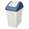 Kosz do segregacji odpadów z pokrywą niebieską 10 l