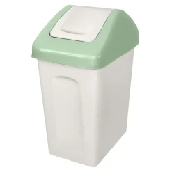 Kosz do segregacji odpadów z pokrywą zieloną 25 l