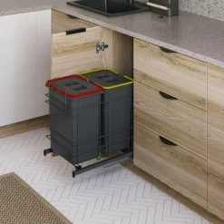 Kosze Do Segregacji Śmieci| Kosz do sortowania odpadów INSIDE 2x20l