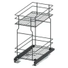 Systemy Cargo| Kosz dolny cargo mini do kuchni metal grafit 30/2 (10/MPZ) INSIDE