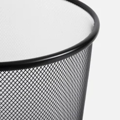 inny Kosz na śmieci metalowy czarny 8 L