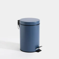 Kosze Na Śmieci|inny Kosz na śmieci z pedałem niebieski 3 l