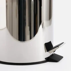 inny Kosz na śmieci z pedałem srebrny 3L