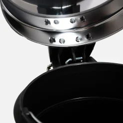 inny Kosz na śmieci z pedałem srebrny 3L