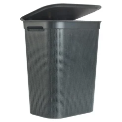 Kosze Na Pranie|Kosze Na Pranie|ROTHO Kosz na pranie antracytowy BRISEN 50 l