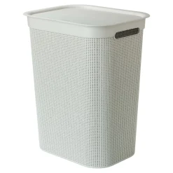 Kosze Na Pranie|Kosze Na Pranie|ROTHO Kosz na pranie biały BRISEN 50 l
