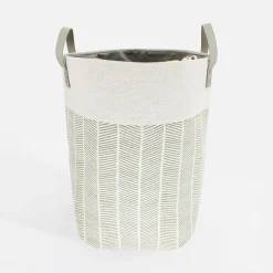 Kosze Na Pranie|Kosze Na Pranie| Kosz na pranie biały 35x48 cm