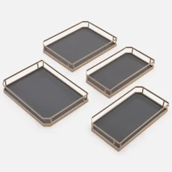 VORTUNG Kosze do cargo narożnego, champagne gold