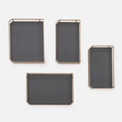 VORTUNG Kosze do cargo narożnego, champagne gold