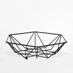 Miski, Patery I Półmiski|inny Koszyk metalowy czarny DECOR 26x7 cm