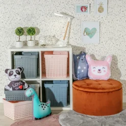 Pudełka I Pojemniki Do Przechowywania| Koszyk szary SEOUL M