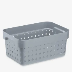Pudełka I Pojemniki Do Przechowywania| Koszyk szary SEOUL S