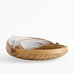 inny Koszyk z moskitierą, bambusowy, 35 cm