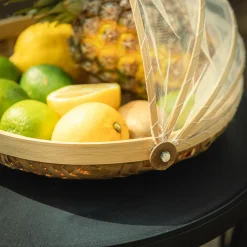 inny Koszyk z moskitierą, bambusowy, 35 cm