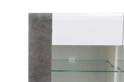 Furni Home Kredens BRANDO 4D B4 z oświetleniem