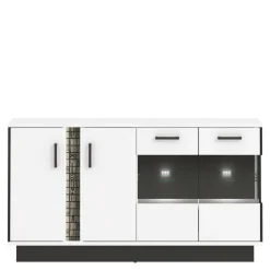 Furni Home Kredens MARCO 4D z oświetleniem