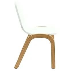 Stoliki I Krzesła Dla Dzieci|Krzesła|Fameg Krzesełko dziecięce białe MAJA