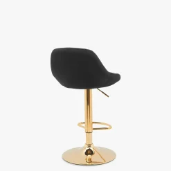 Krzesło barowe czarne GOSSI