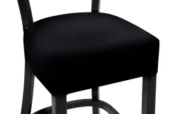 Fameg Krzesło barowe czarne RYAN