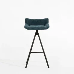 Krzesło barowe niebieskie FLAIRO