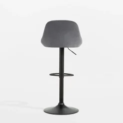 Krzesło barowe szare GOSSI