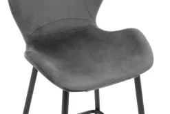 Hokery| Krzesło barowe szare LAIKA