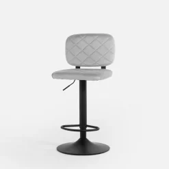 Hokery| Krzesło barowe szare REVERES